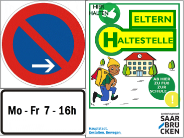 Flyer Elternhaltestelle Max-Ophüls-Grundschule Image