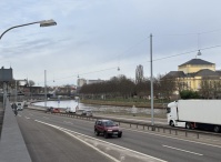 Ansicht einer Autobahn